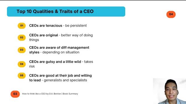 How to think like a CEO by D.A. Benton Book Summary смотреть онлайн