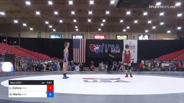 38 Lbs Semis - Liam Collins, Pinnacle Wrestling Club Vs Graydon Martin, Virginia Team Predator Wre смотреть онлайн