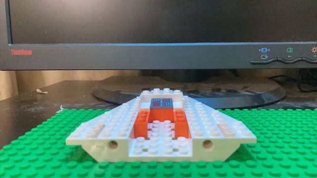 Building lego Star Wars Snow Speeder, set 75268 смотреть онлайн