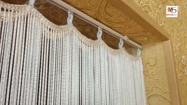 Нитевые шторы в дверной проём смотреть онлайн