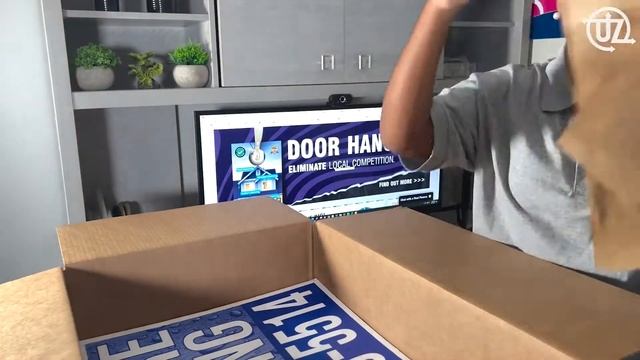 UNBOXING Yard Signs Order I UZ Marketing смотреть онлайн