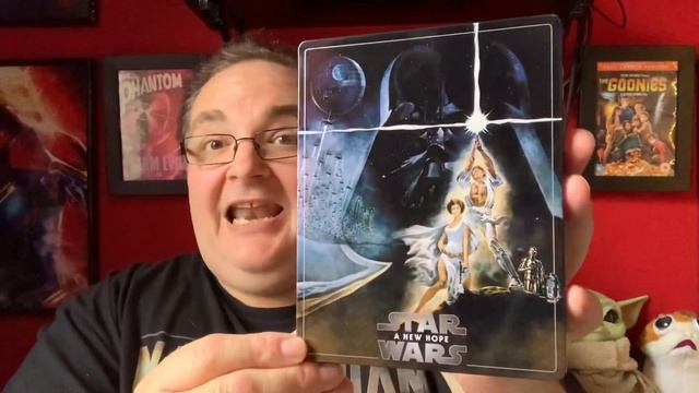 Star Wars: A New Hope 4k ZAVVI EXCLUSIVE Steelbook Unboxing смотреть онлайн