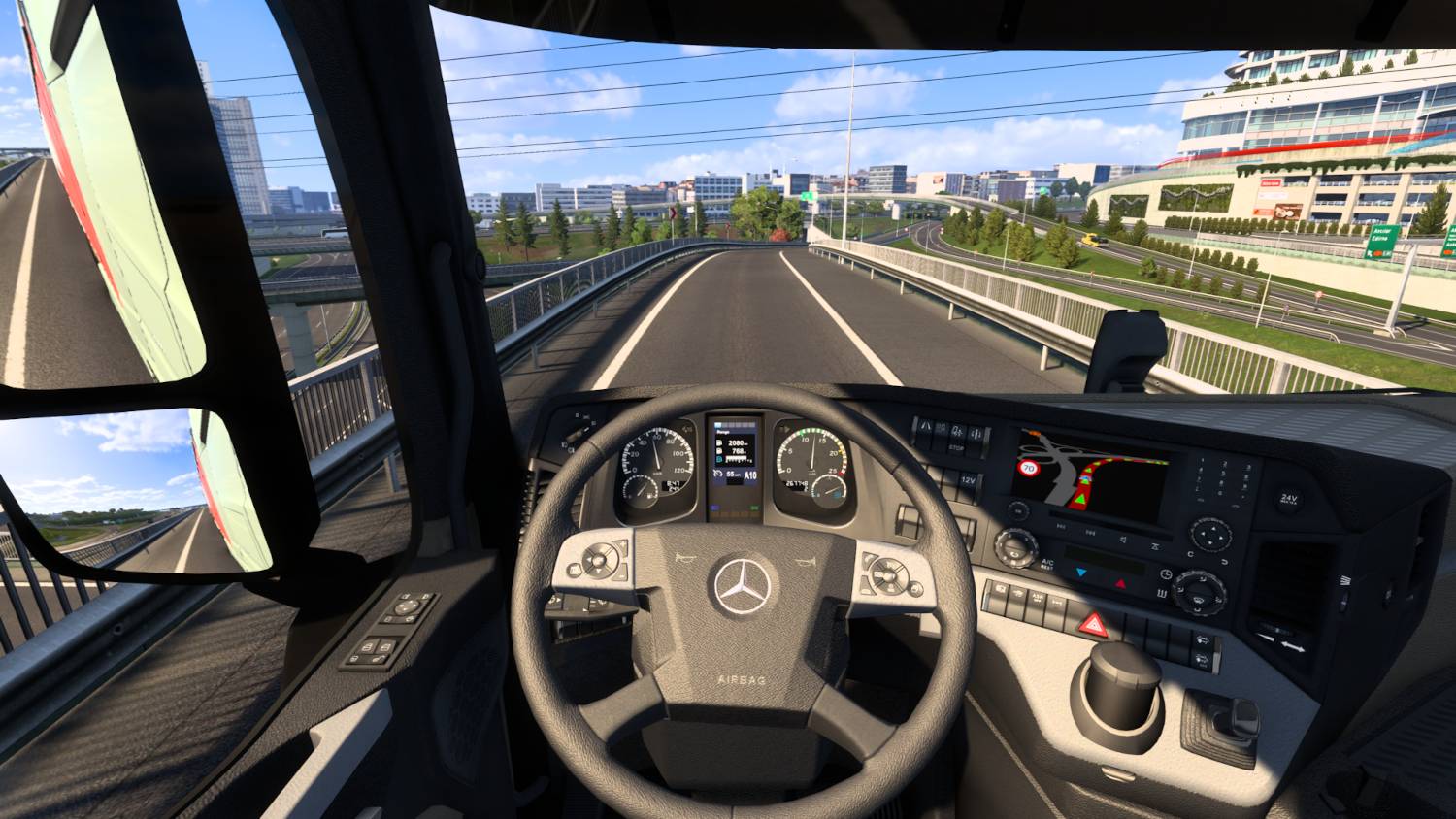 Euro Truck Simulator 2, рейс Стамбул - Эдирне. смотреть онлайн