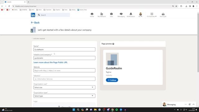 How To Create Linkedin Business Page - Full Guide смотреть онлайн