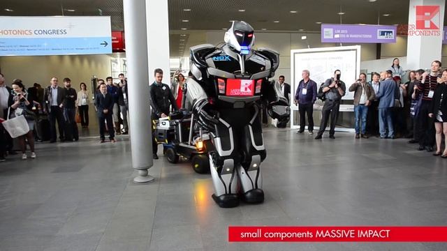 Best of NOX The Robot at LASER World of Photonics 2015 смотреть онлайн