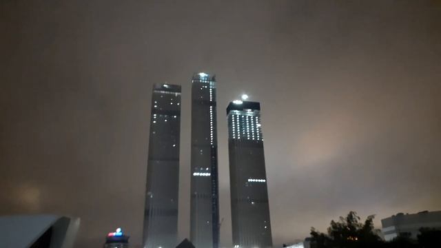Walking 🚶♂️🚶♂️Moscow - A Night In Moscow Business Centre 🌃 смотреть онлайн