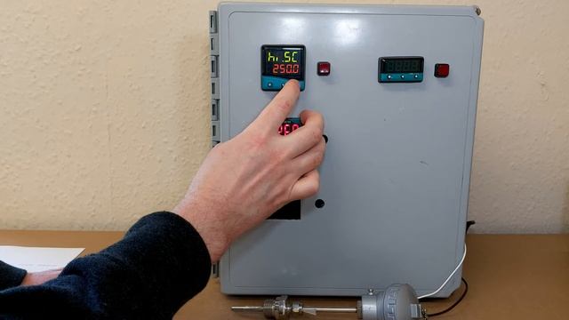 CAL9500 PID Temperature Controller Input Configuration смотреть онлайн
