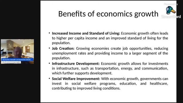 Development Economics I