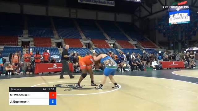 225 Lbs Quarters Madeleine Wadesisi Ohio Vs Jasmine Guerrero California смотреть онлайн