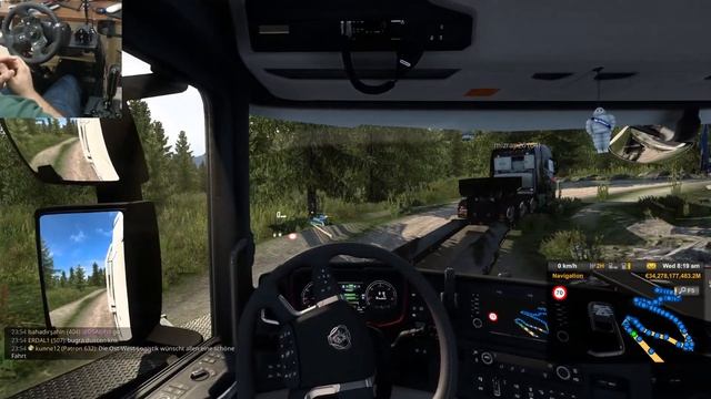 بث محاكي الشاحنات طريق المنجم اونلاين EURO TRUCK SIMULATOR 2 1.48 смотреть онлайн