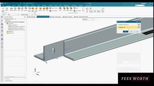 NX Open API Sample Project : Copy Slot feature from another part смотреть онлайн