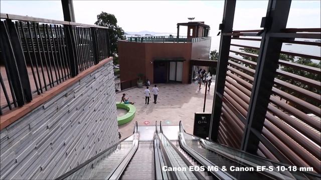 Canon EOS M6 & Canon EF-S 10-18 mm video test смотреть онлайн