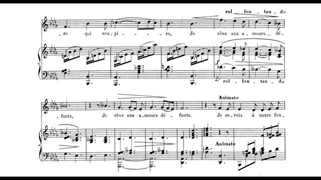 Nuit d'étoiles (Claude Debussy) - Db Major Piano Accompaniment - Karaoke смотреть онлайн