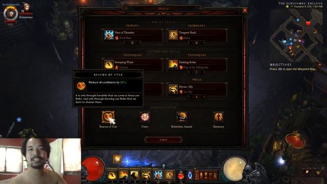 D3 | RoS | Season 6 | Monk Tempest Rush Build смотреть онлайн