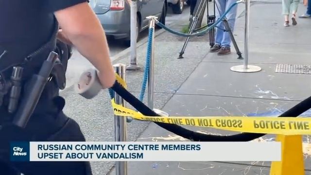 Russian Community Centre members upset about vandalism in Vancouver смотреть онлайн