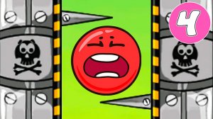 КРАСНЫЙ ШАР спасает любимую №4. ИГРА Red Ball 3 на канале Хвостик ТВ