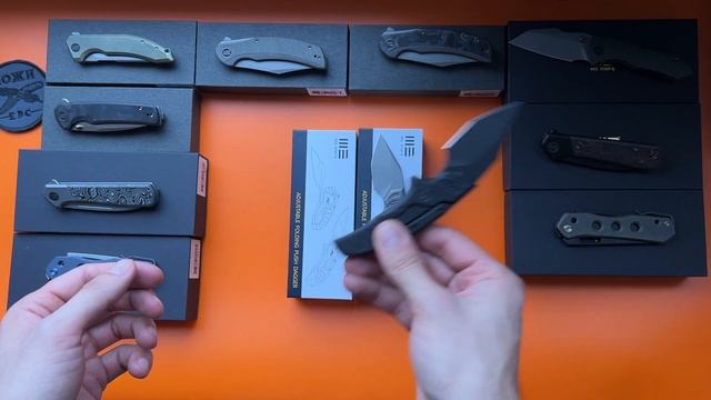Складной нож We Knife Typhoeus - обзор смотреть онлайн