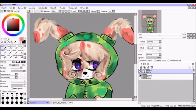 【SAI】Alicepiedoodles Commission - Speedpaint смотреть онлайн