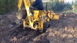 Работа KOMATSU D21 q3 часть 4