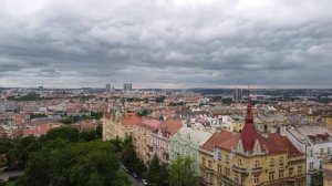 Praha , Prague , Prag , Прага . Centrum . Vinohrady . Центр . Винограды.  DJI  Mavic Mini 25.05.202