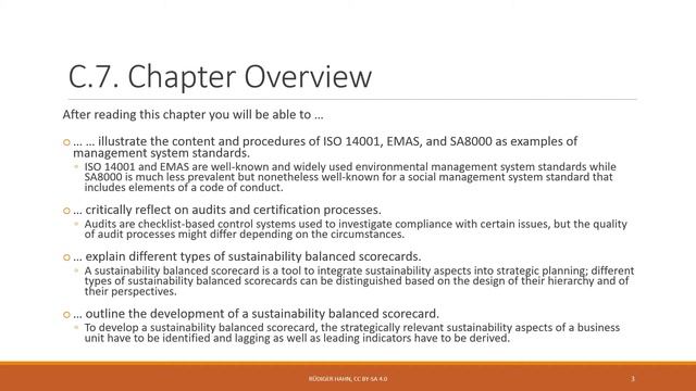 Sustainability Management: Sustainability Management Control смотреть онлайн