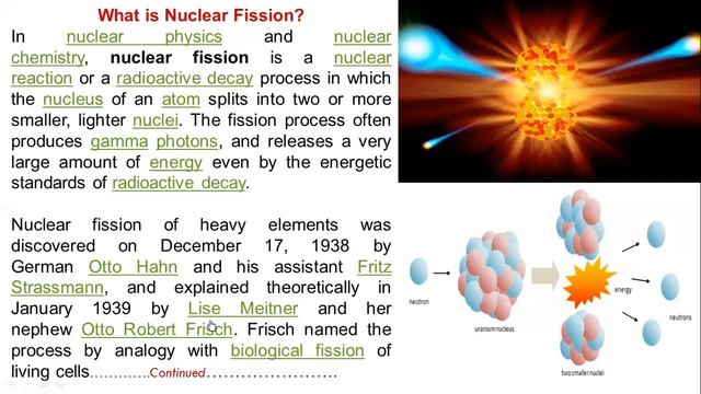 Nuclear Fusion & Fission in Chemistry and Physics смотреть онлайн