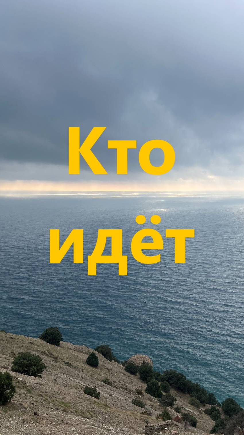 Кто идёт