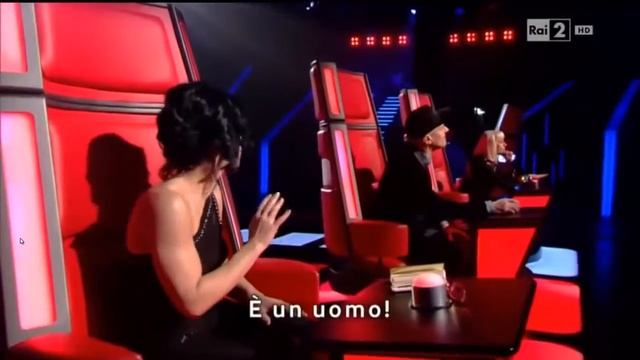 Charles Kablan Hello The Voice Italy 2016 Incridble Blind Audition смотреть онлайн