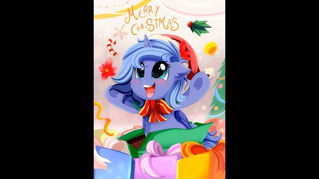 Пони празднуют новый год Мини клип смотреть онлайн
