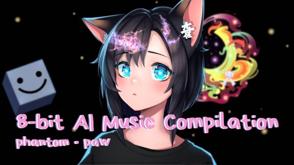 Богатая залежь музыки - 8 бит - ИИ/phantom paw - 8-bit AI Music Compilation - публикация №4
