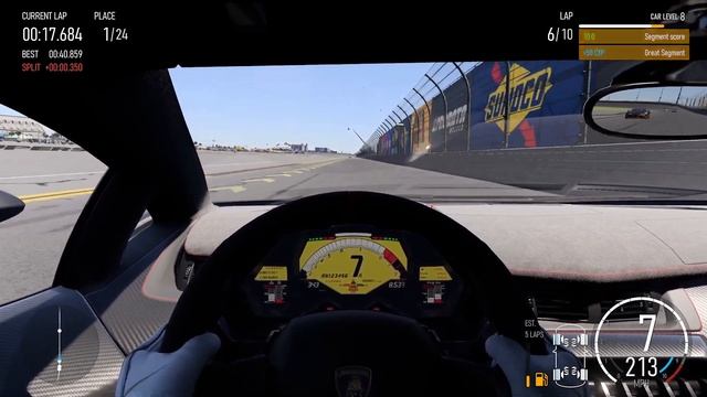 Forza Motorsport 8 2023 Lamborghini Veneno 2013 @ Daytona Tri Oval смотреть онлайн