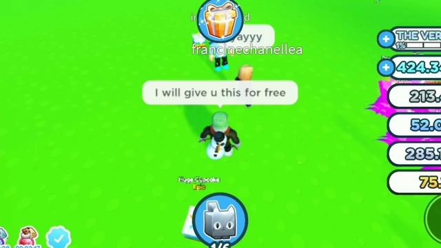 What Do People Trade For Mini Cupcake?!... Pet Simulator X Update... смотреть онлайн