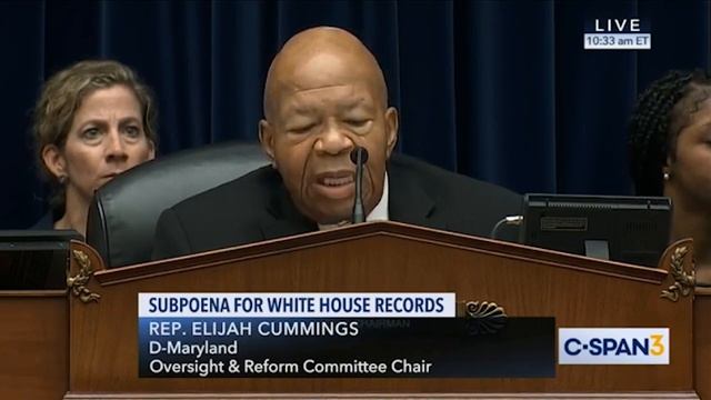 Chairman Cummings Opening Statement: Full Committee Business Meeting смотреть онлайн
