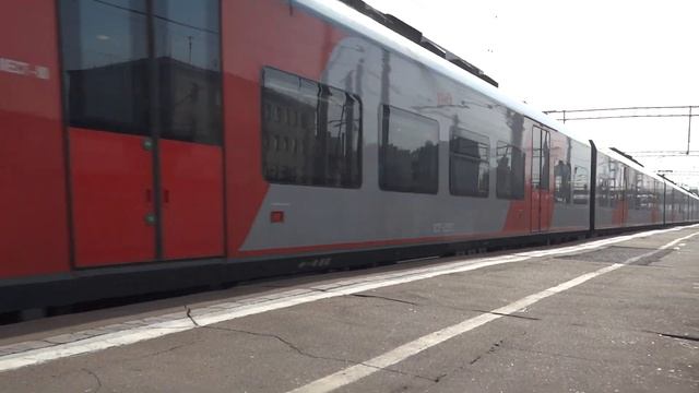 Ласточка ЭС2Г- 025+039 о.п. Рижская смотреть онлайн