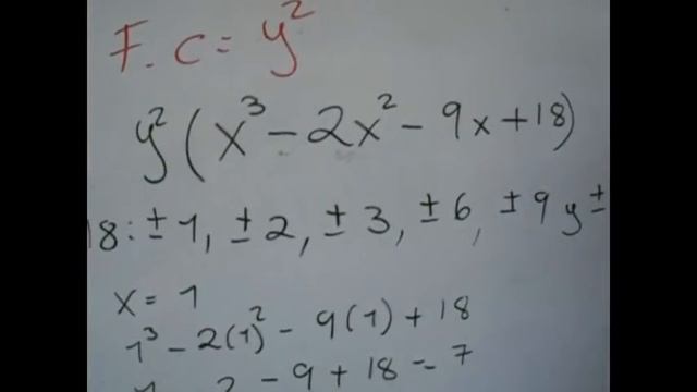 U.2.2.8 Factorizaciones Sucesivas.