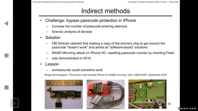 Hints from Hardware Security for solving real-world challenges | Dr Sergei | Hardwear.io Virtual Co смотреть онлайн