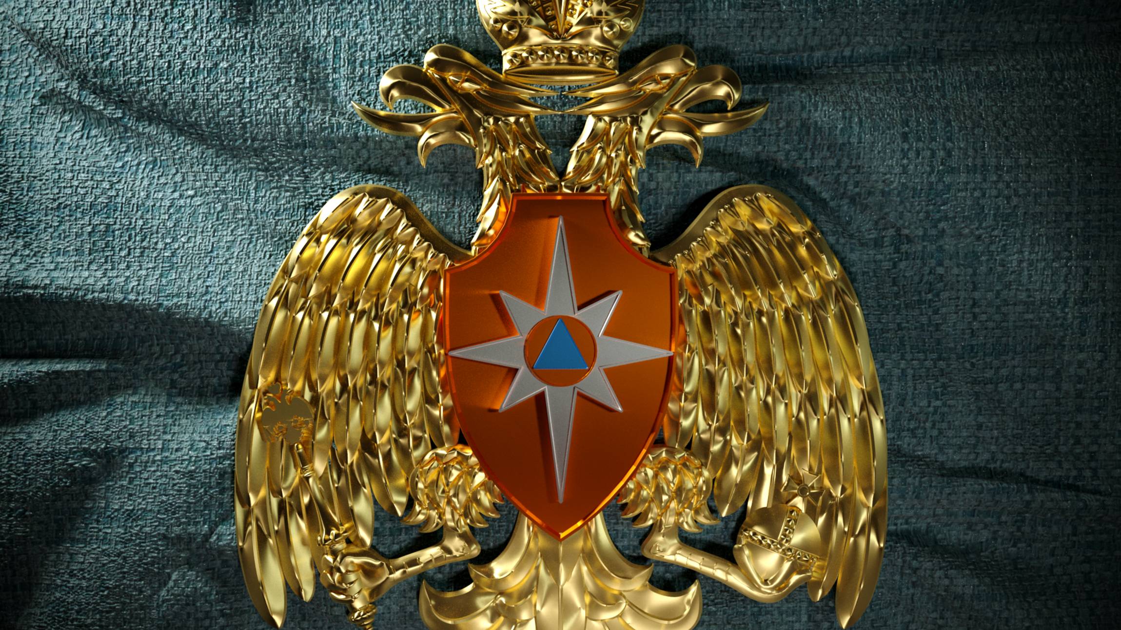 Большая Эмблема МЧС смотреть онлайн
