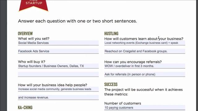 How to create your one page Business plan? | create my one page Business смотреть онлайн