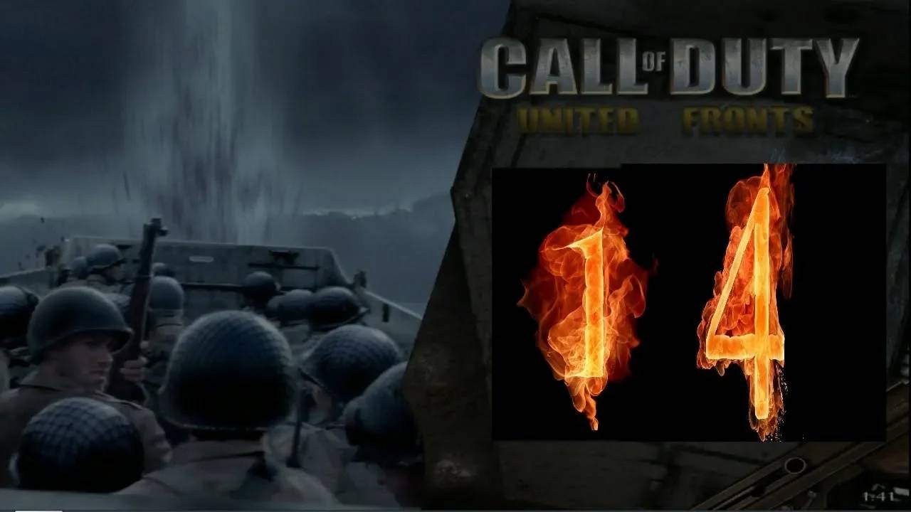Прохождение Call of Duty: United Fronts #14 (Высадка в Салерно)