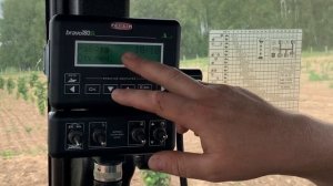 Настройка компьютера ARAG Bravo 180S на опрыскивателе «Зубр»