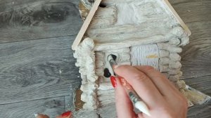 DIY |  Избушка  на курьих ножках. 😀 Первая часть. Сказочный домик своими руками.