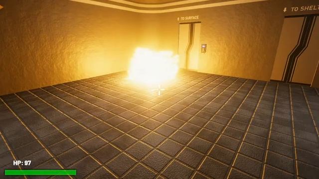 VFX взрыва гранаты, заглушенные звуки в лифте и шелтер - Facility Manager 0.4.1 смотреть онлайн