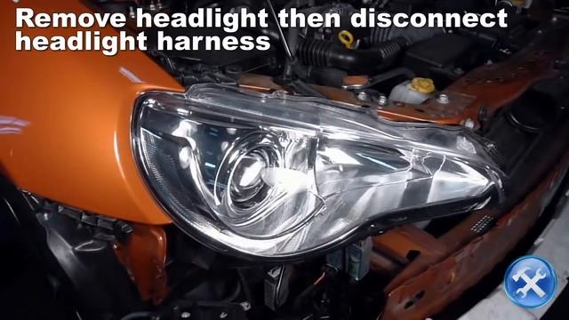 Spec-D Projector Headlights Scion FRS - Install DIY and Bumper Removal смотреть онлайн