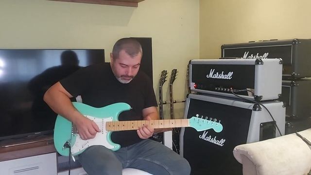 Marshall Silver Jubelee 2555x, Fender strat surf green 1995 смотреть онлайн