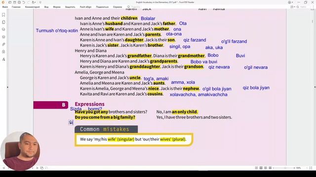 English Vocabulary in Use - Elementary | Lesson 1 - The Family смотреть онлайн