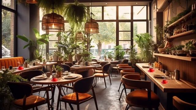 JAZZ & Bossa Nova music for you when you're tired - Positive Music at Coffee Shop Music to relax смотреть онлайн