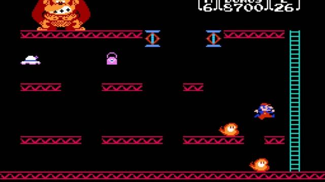 Donkey Kong 2 (2016) - Hack of Nuts & Milk [NES] смотреть онлайн