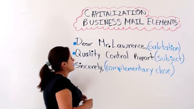 English Grammar: Capitalization -- Business Mail смотреть онлайн