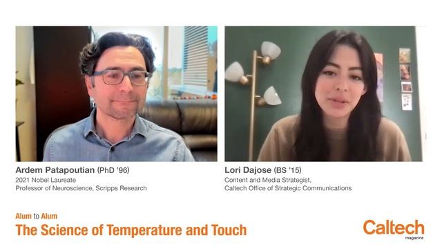 The Science of Temperature and Touch: A Conversation with Nobel Laureate Ardem Patapoutian (PhD '96 смотреть онлайн