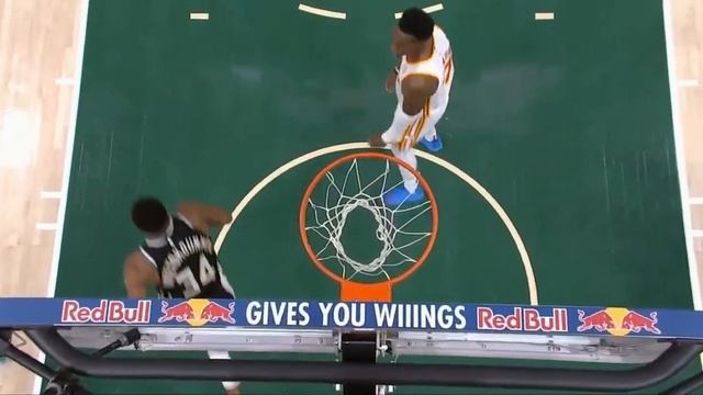 Giannis Antetokounmpo INSANE POSTER On John Collins🔥 смотреть онлайн